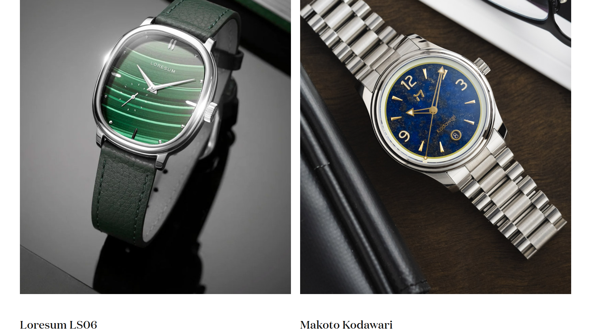 LS06 - Malachite featured by Oracle Time