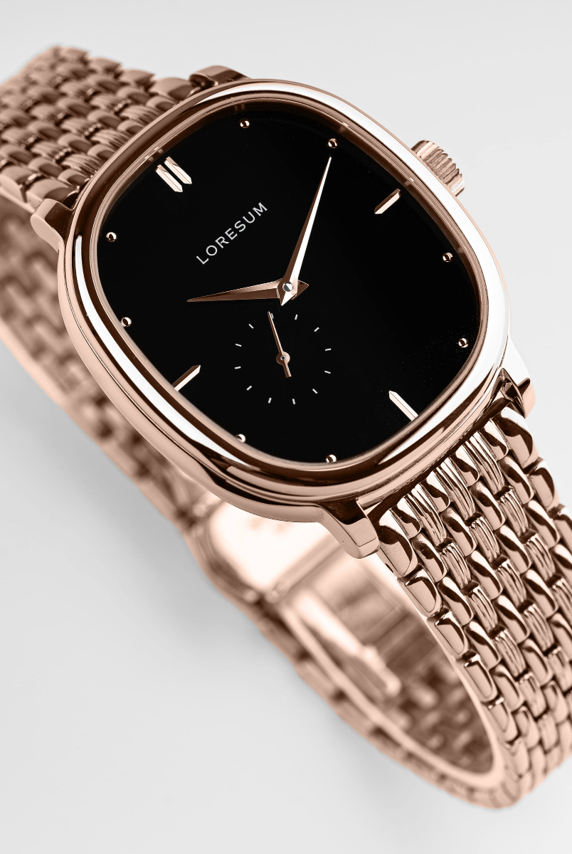 LS06 metal bracelet rose-gold plated