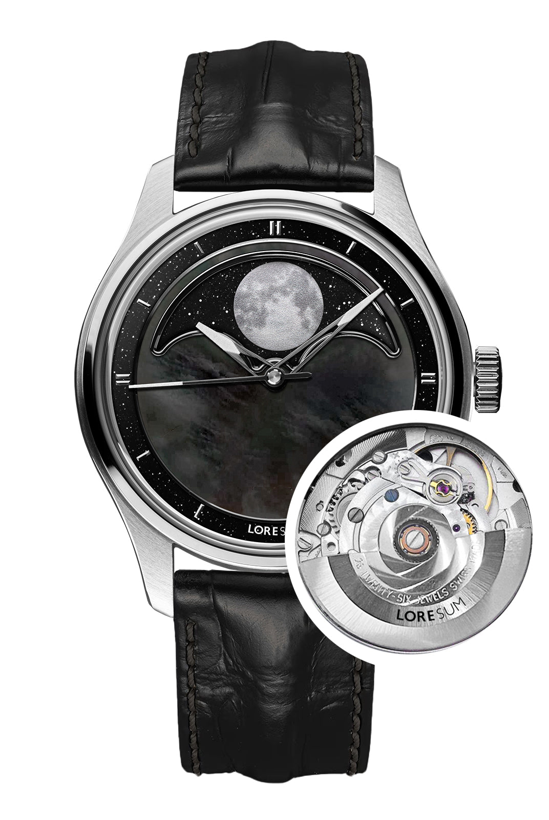 LS04 - Black Mother of Pearl - SW200-1 front view