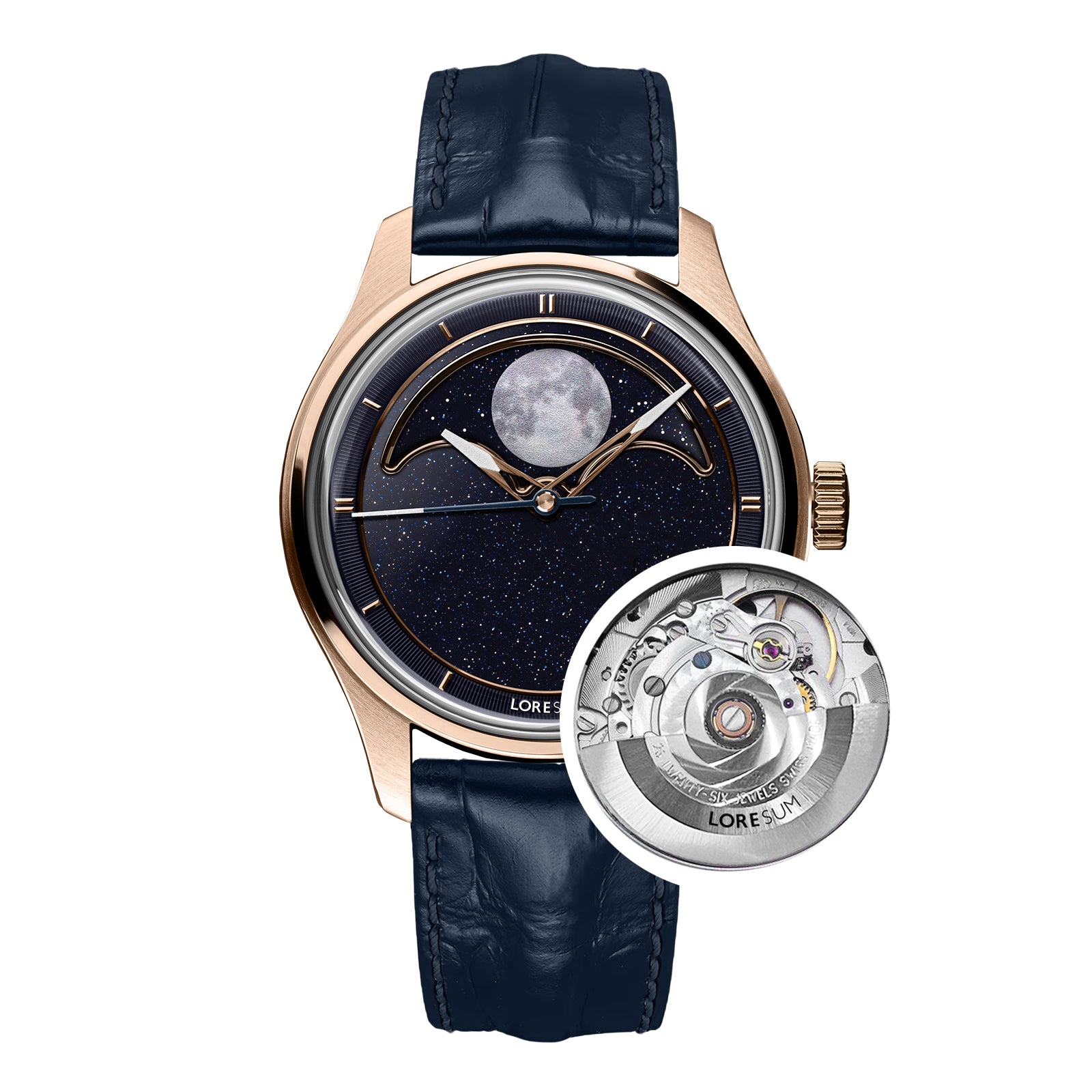 LS04 - Rose-gold plated - SW200-1 front view