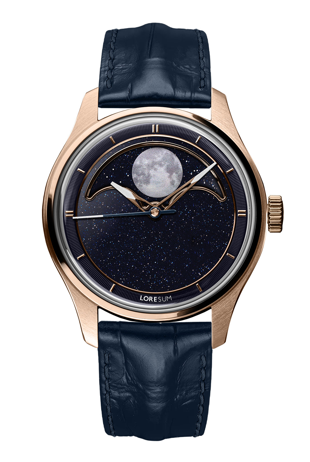 LS04 - Rose-gold plated front view