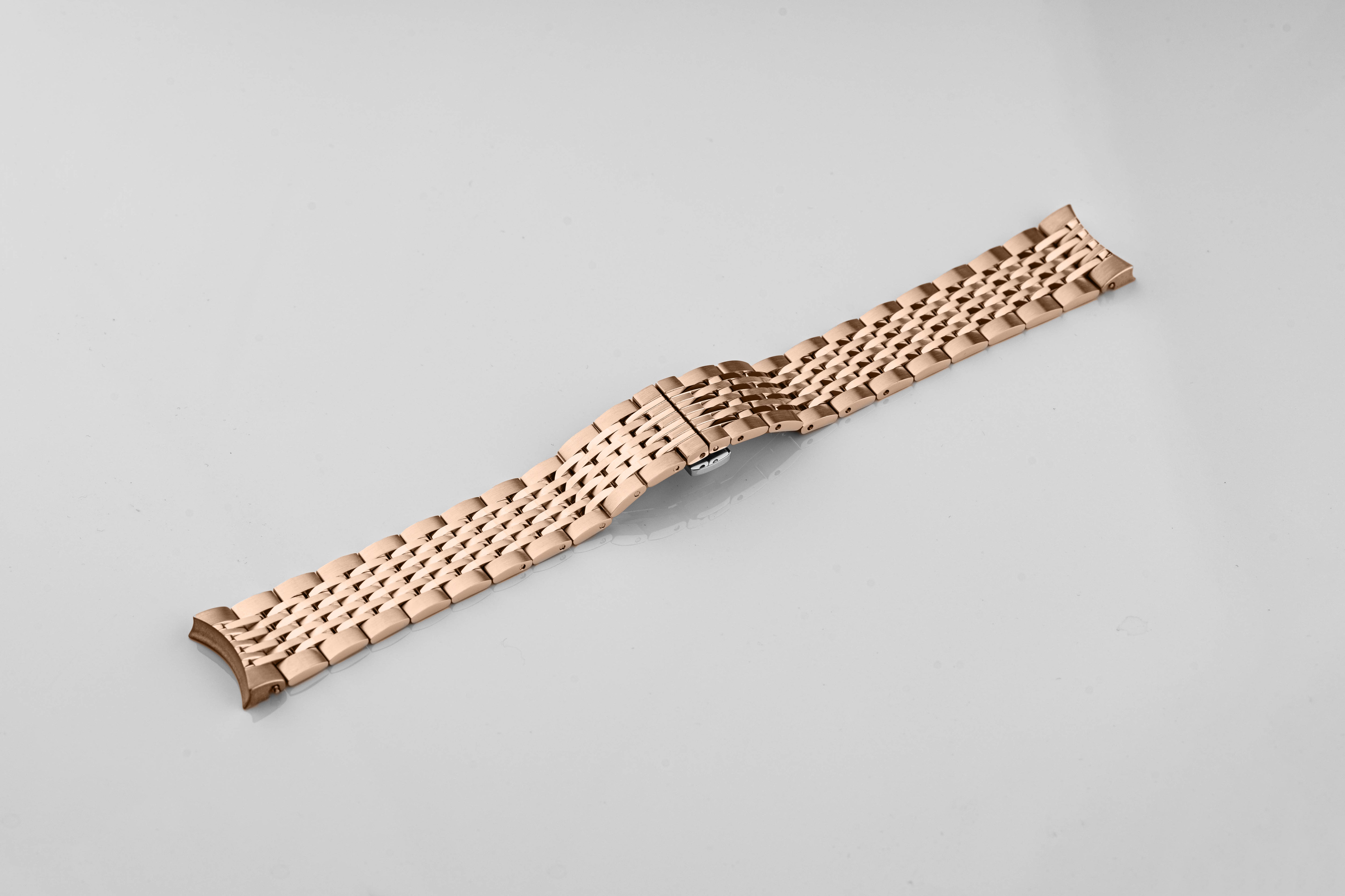 LS04 metal bracelet Rose-gold plated