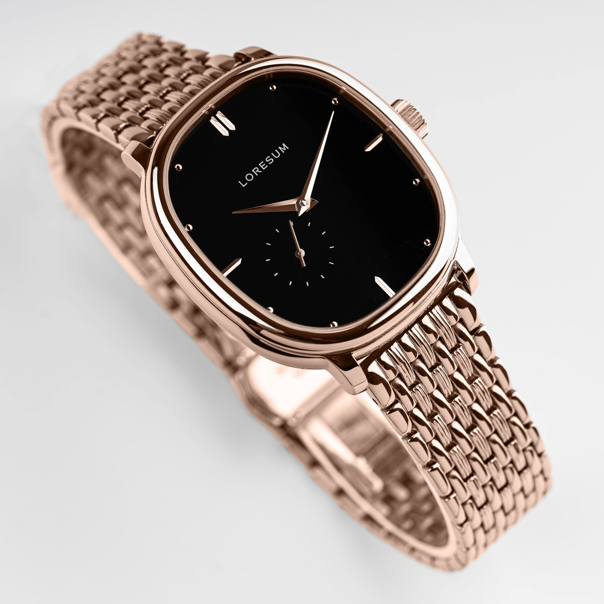 LS06 metal bracelet rose-gold plated