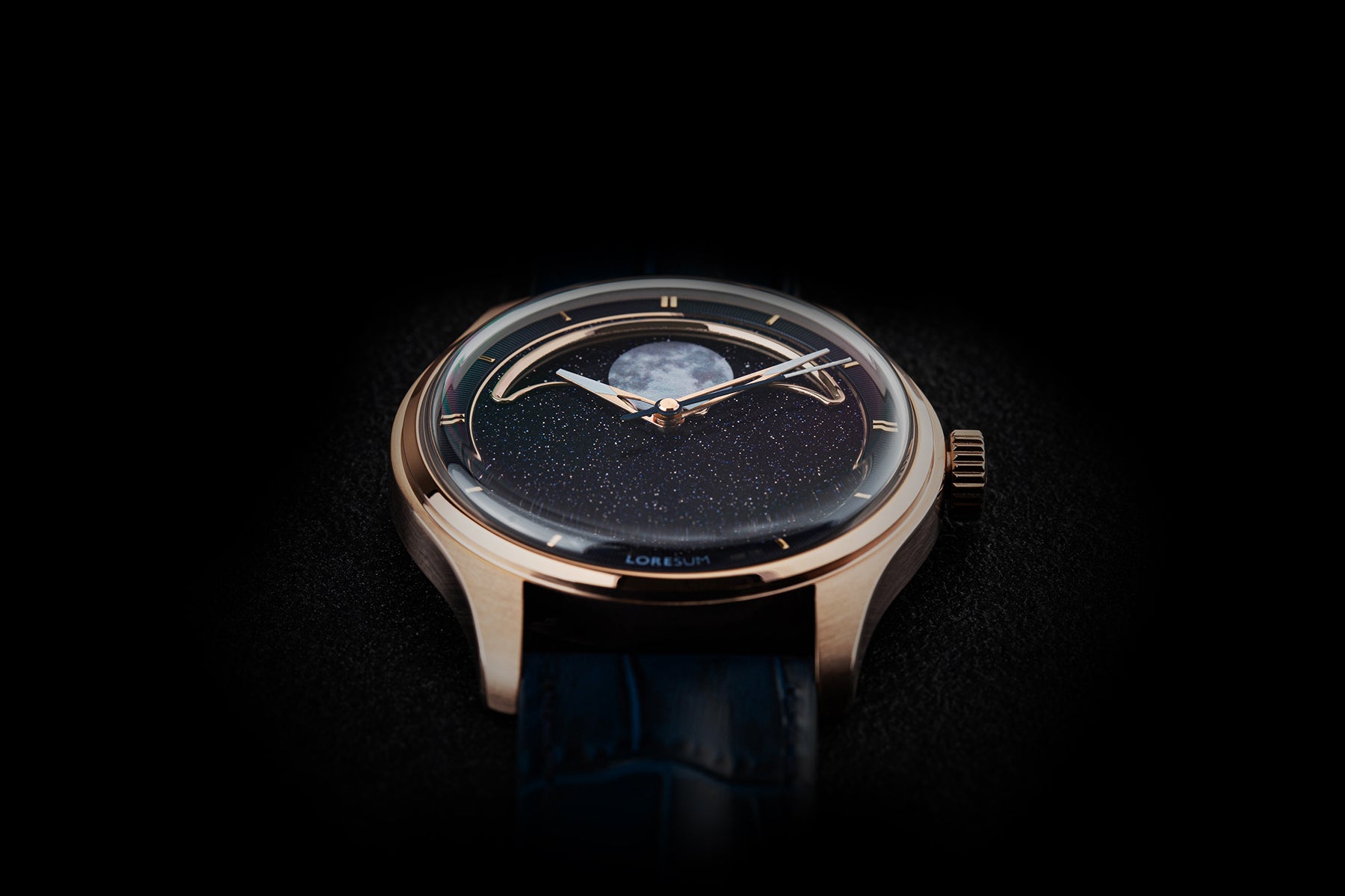 LS04 Rose-gold plated bottom view