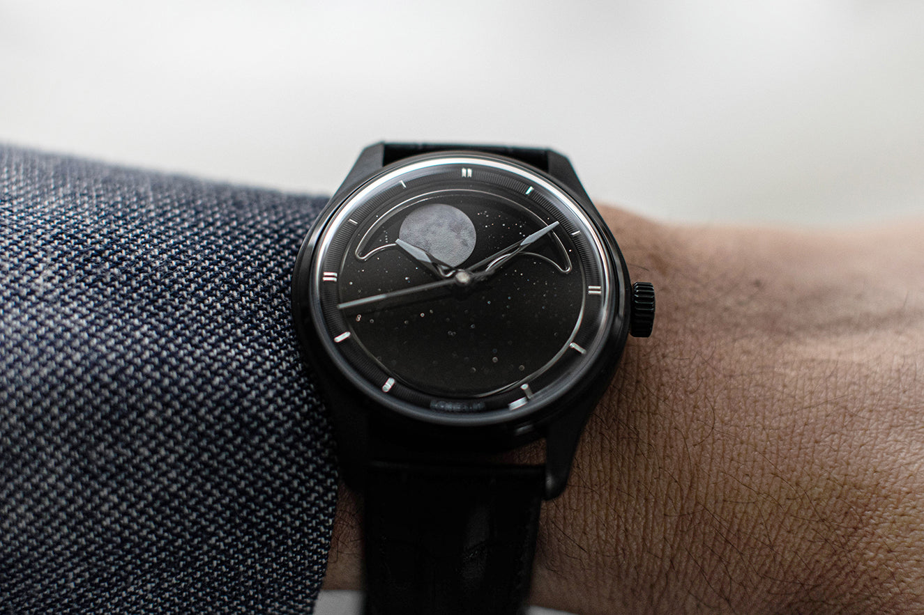 LS04 - All Black - SW200-1 – Loresum Watches LS04 - All Black - SW200-1 – Loresum Watches