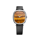 LS06 - Tiger's eye - Stainess Steel front view
