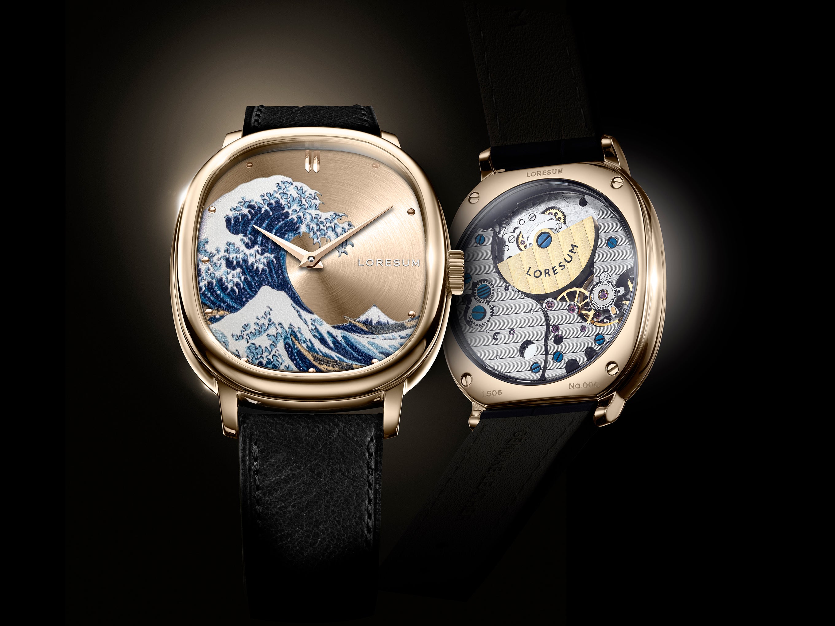 LS06 - The Great Wave off Kanagawa Limited Edition – Loresum Watches