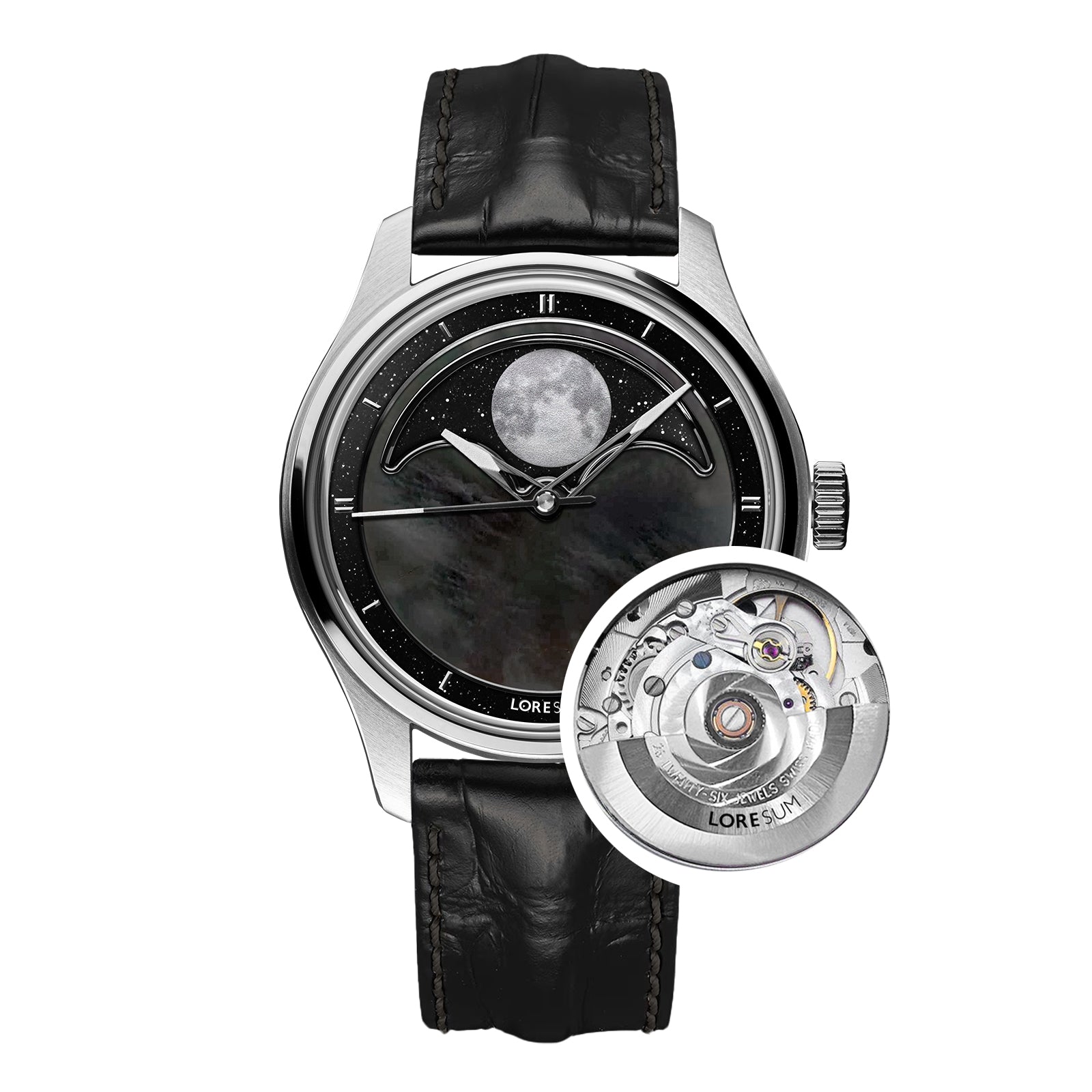 LS04 - Black Mother of Pearl - SW200-1 front view