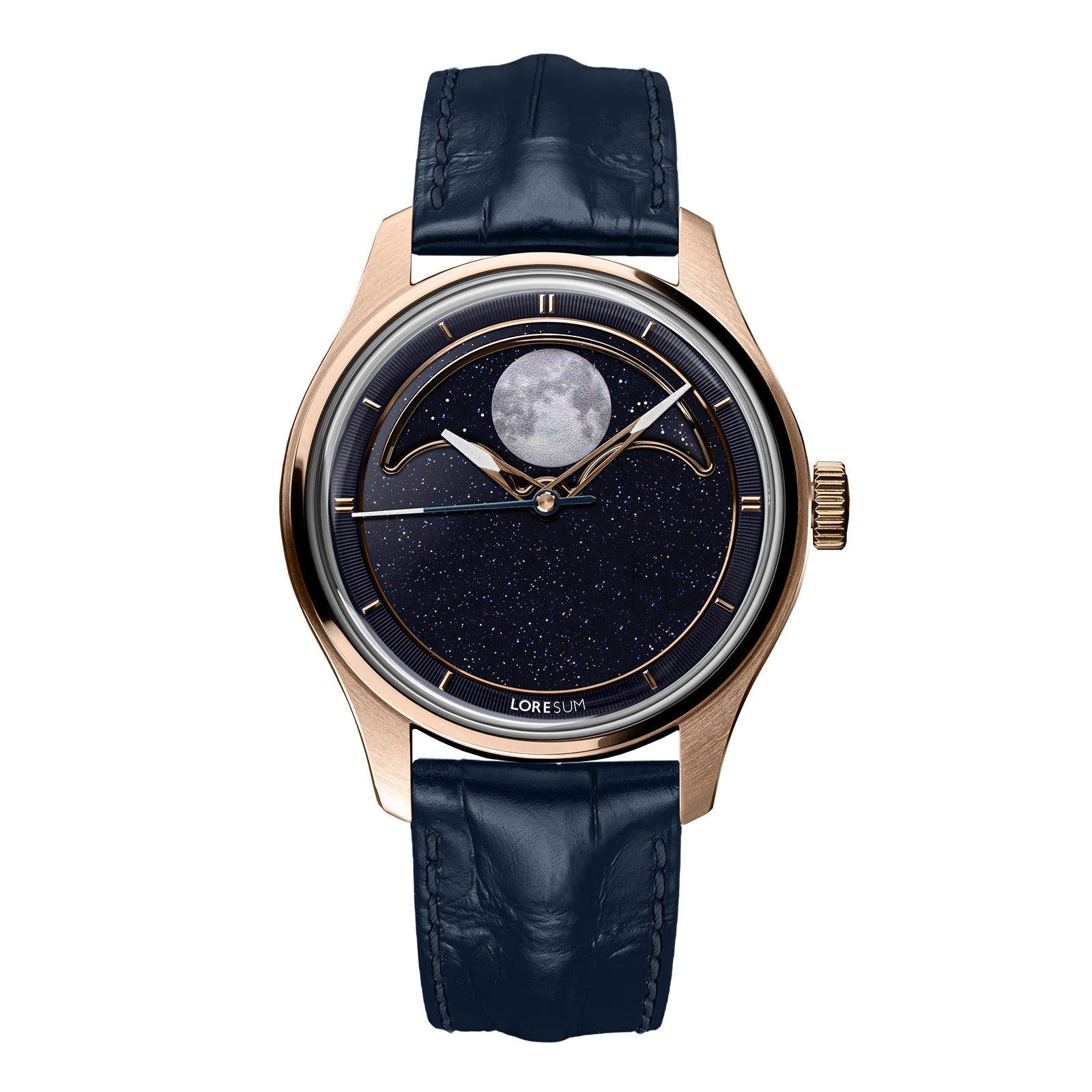 LS04 Rose-gold plated – Loresum Watches - Main Image